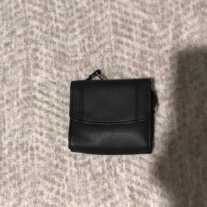 Black mini wallet